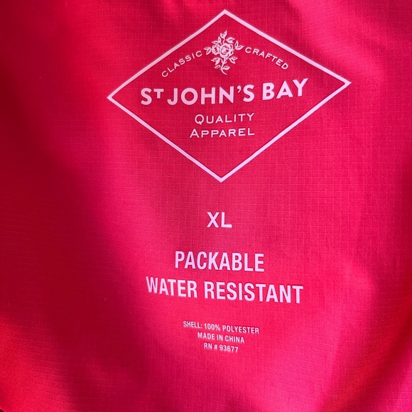 St. John’s bay rain coat - Picture 2 of 2